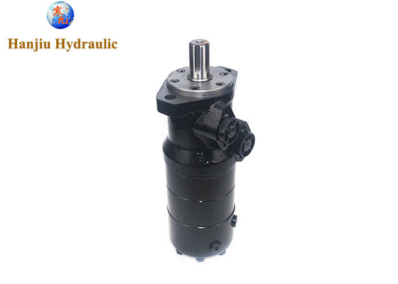 151-6465 OMR200F hydraulic orbital motor with brake, side port with 2-hole oval mounting flange