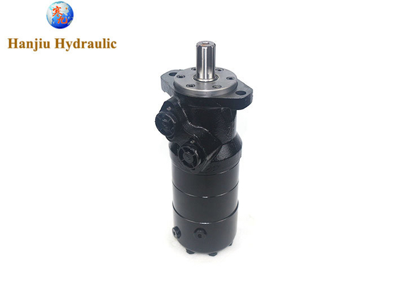 151-6465 OMR200F hydraulic orbital motor with brake, side port with 2-hole oval mounting flange