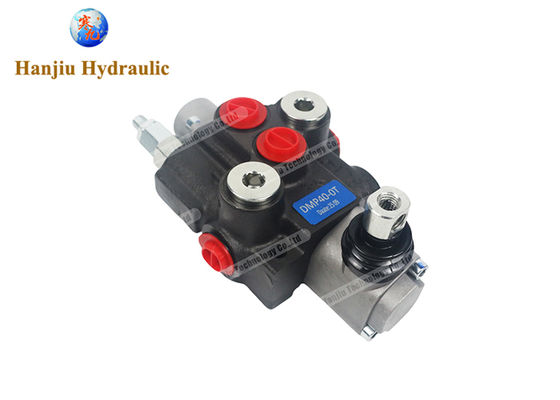 P40 Hydraulic Valve, 40 L/m, 1 Spool, 3 position, Spring Return, all spool from 1 to 7