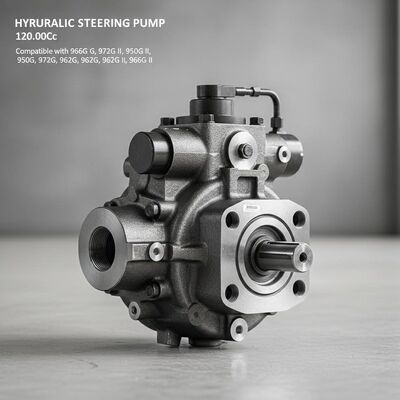 120.00Cc Hydraulic Steering Pump for Wheel Bulldozer Compatible with 966G 972G II 950G II 950G 972G 962G 962G II 966G II
