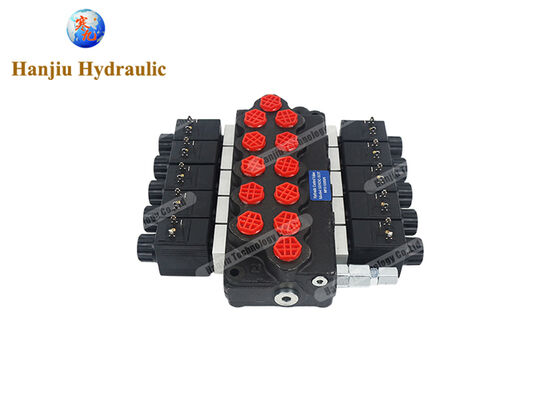 Υδραυλική βαλβίδα ελέγχου Σειρά SD5 Μονόκλειστη κατευθυντήρια βαλβίδα 40 λίτρων με 12VDC