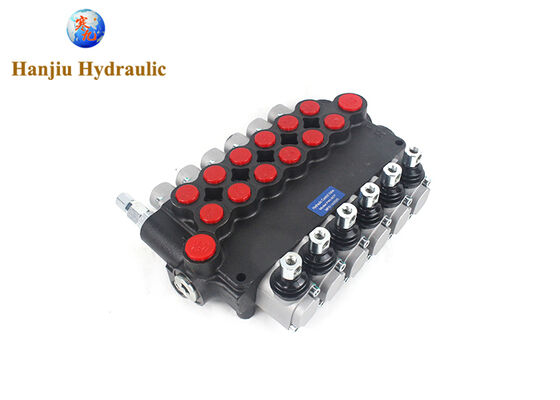 Φαλβίδες ελέγχου μονότμησης σειράς P80,6 χειριστήρες με έλεγχο ελαστικών, θύρες BSPP